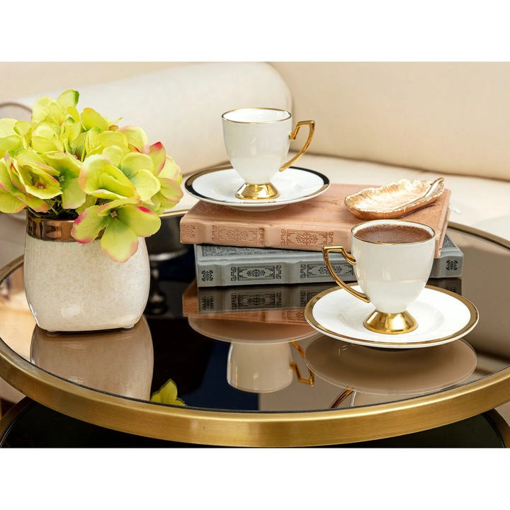 Set 2 Cani Yolande Olivier, Madame Coco, 90ml, design elegant, detalii aurii