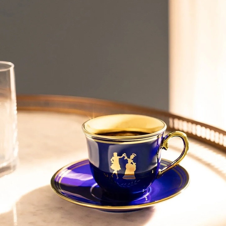 Set cani Mireille, Madame Coco, colorat, 90 ml, 6x8x6cm, 11x11x2cm, 2 piese