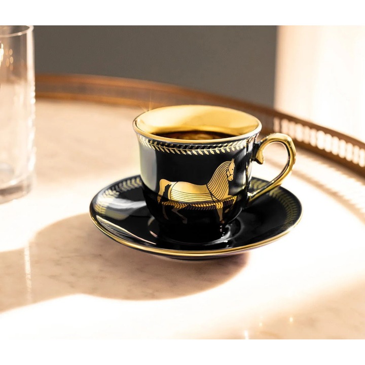 Set 2 Cani Colorate Alita, 90 ml, 6x8x6cm, 11x11x2cm