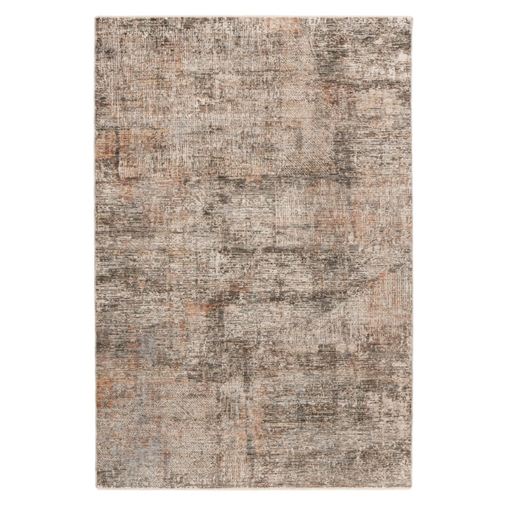 Абстрактен килим Nero Brown V1605 Правоъгълен, 60x110 см