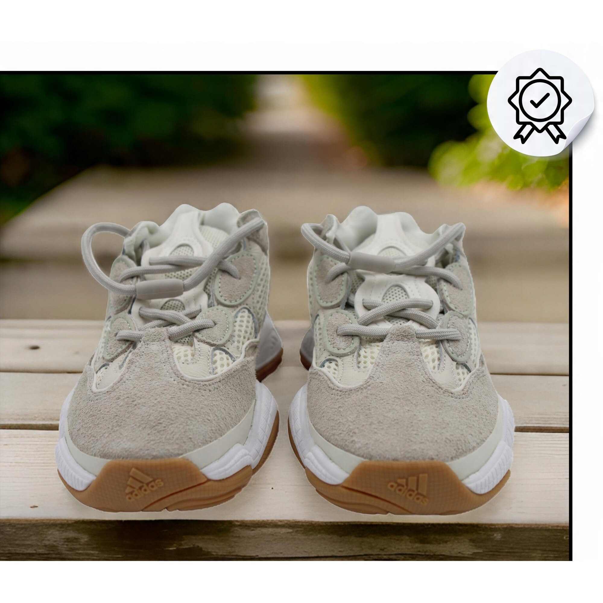 Pantofi Sport, Adidas Yeezy 500, Superiori Din Piele Si Textil, Amortizare  Adiprene, Talpa Sintetica, Neutra, Bej - eMAG.ro
