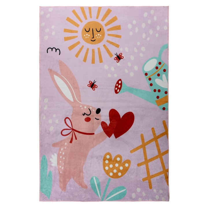 Covor Copii Dario Gri V0488 Dreptunghiular, 115x160 cm