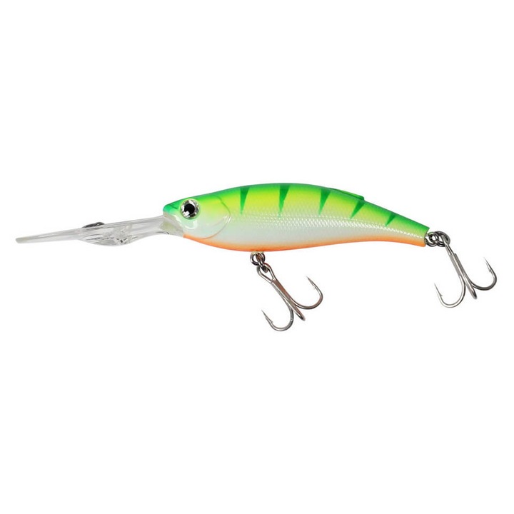 Vobler Sea Buzz Hunter Deep Shad 7.5cm, 11gr, Floating, culoare 979-GTU, pentru pescuitul la trena, evolutie 3-3.5m, salau, stiuca, somn, pastrav lac, biban