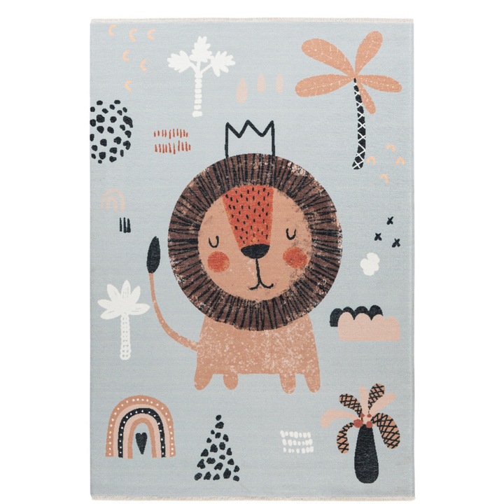 Gyerek szőnyeg Yuna világoskék V0598 téglalap alakú, 115x170 cm