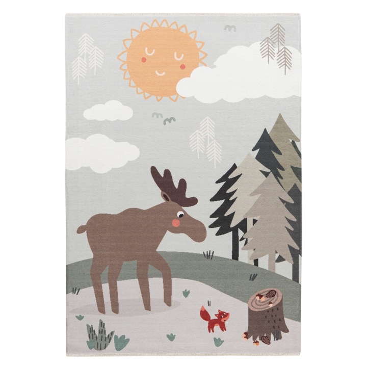 Gyerek szőnyeg Yuna világoskék V0599 téglalap alakú, 115x170 cm