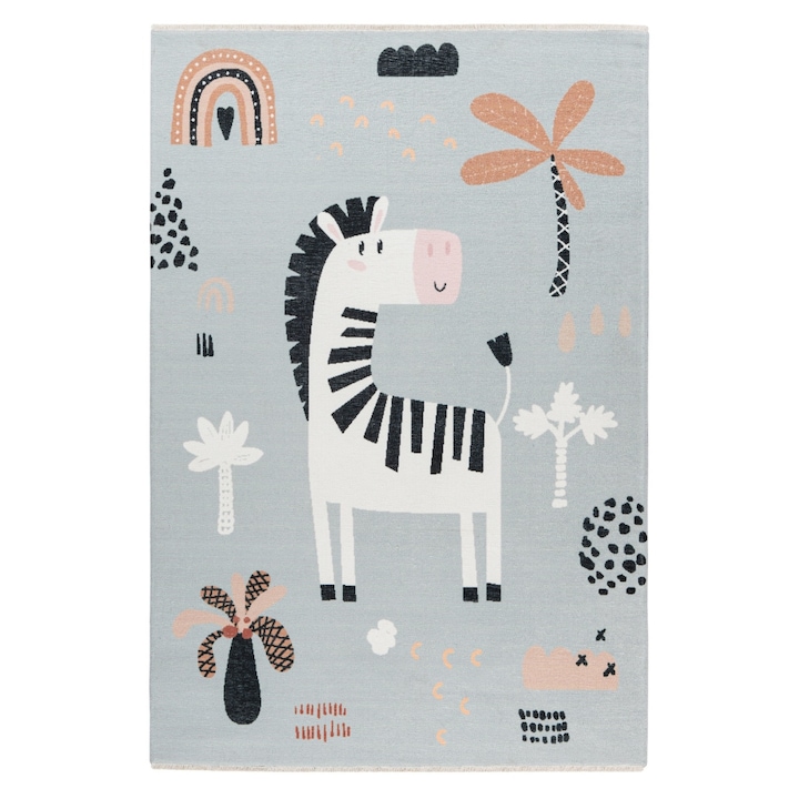 Gyerek szőnyeg Yuna világoskék V0597 téglalap alakú, 115x170 cm