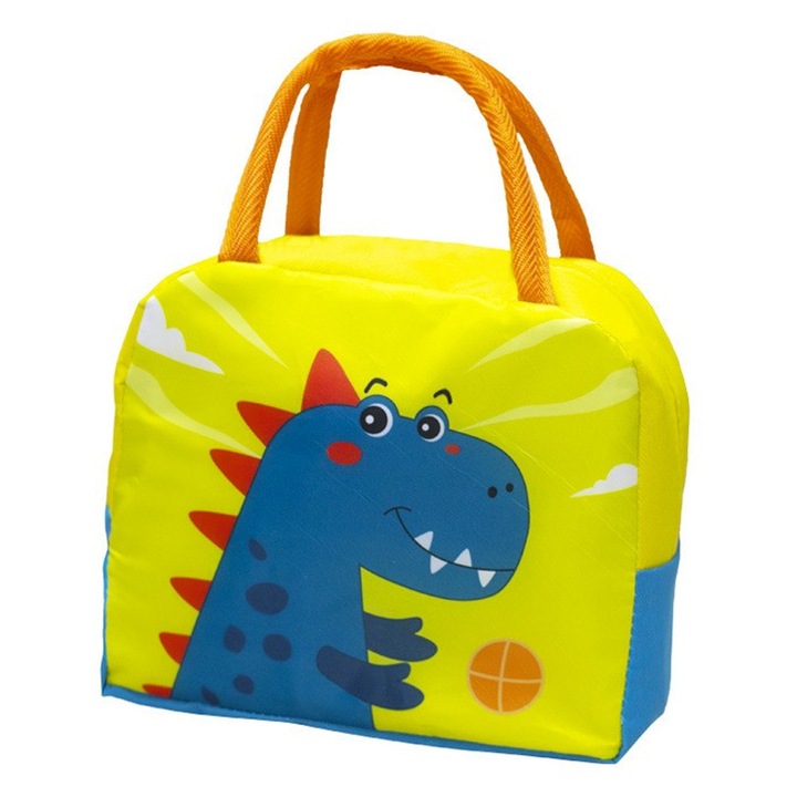 Изолирана чанта Optim Solution, дизайн Vacuta, жълто/синьо, 23x13x19 см