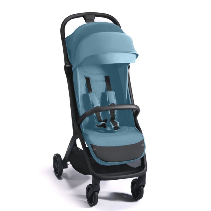 Carucior sport compact cu pliere automata recomandat de la nastere pana la 22 kg Kidizi Nairo Blue, 7, 9 kg