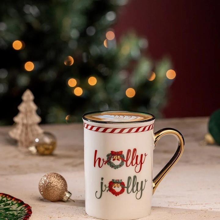 Cana Madame Coco Reve Jolly, 280 ml, colorat, 10x7x10 cm, set 1 bucata