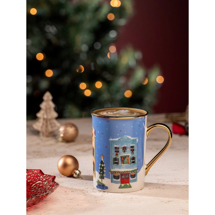 Cana Madame Coco Reve Carol, 280 ml, multicolor, 10x7x10 cm, set 1 bucata