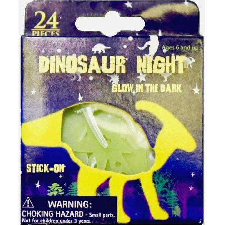 Комплект от 24 динозаври за деца BN039, светещи в тъмното