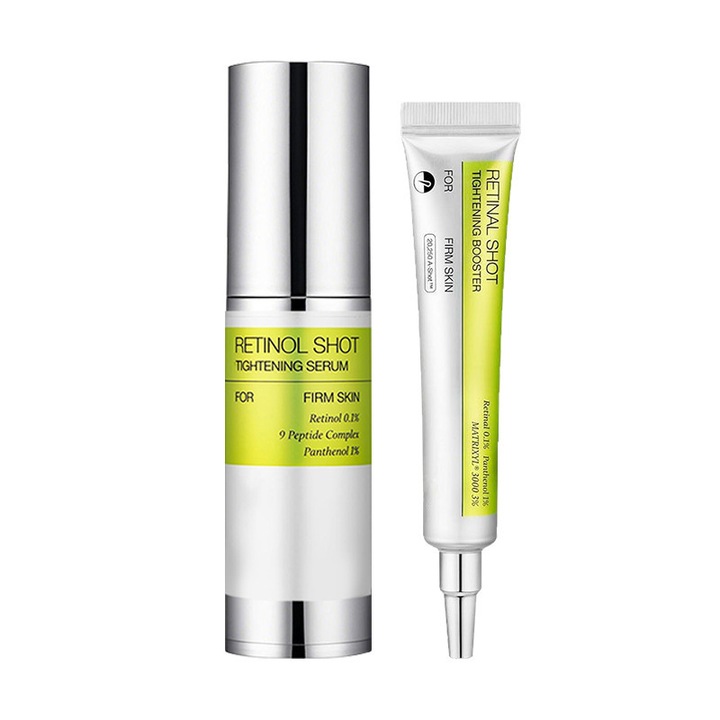 Szemkrém, retinol szigorú szérum, enyhe víztöltő, 30ML+15ML