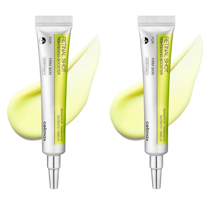 2 db-os kiszerelésű Celimax The Vita-A Retinal Shot retina feszesítő krém 15 ml