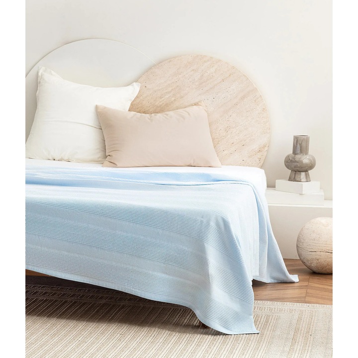 Madame Coco dupla paplanhuzat, 200x220cm, pamut, kék