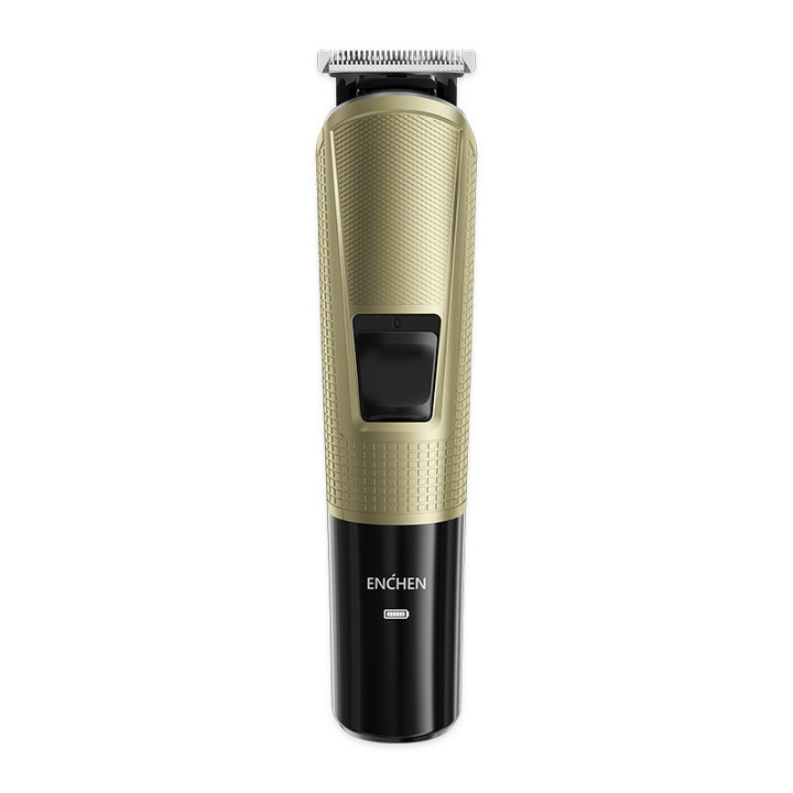 Aparat de tuns ENCHEN Beardo 3, trimmer fără fir, 4 piepteni, 8000 rpm, 800 mAh, 15x2.8cm
