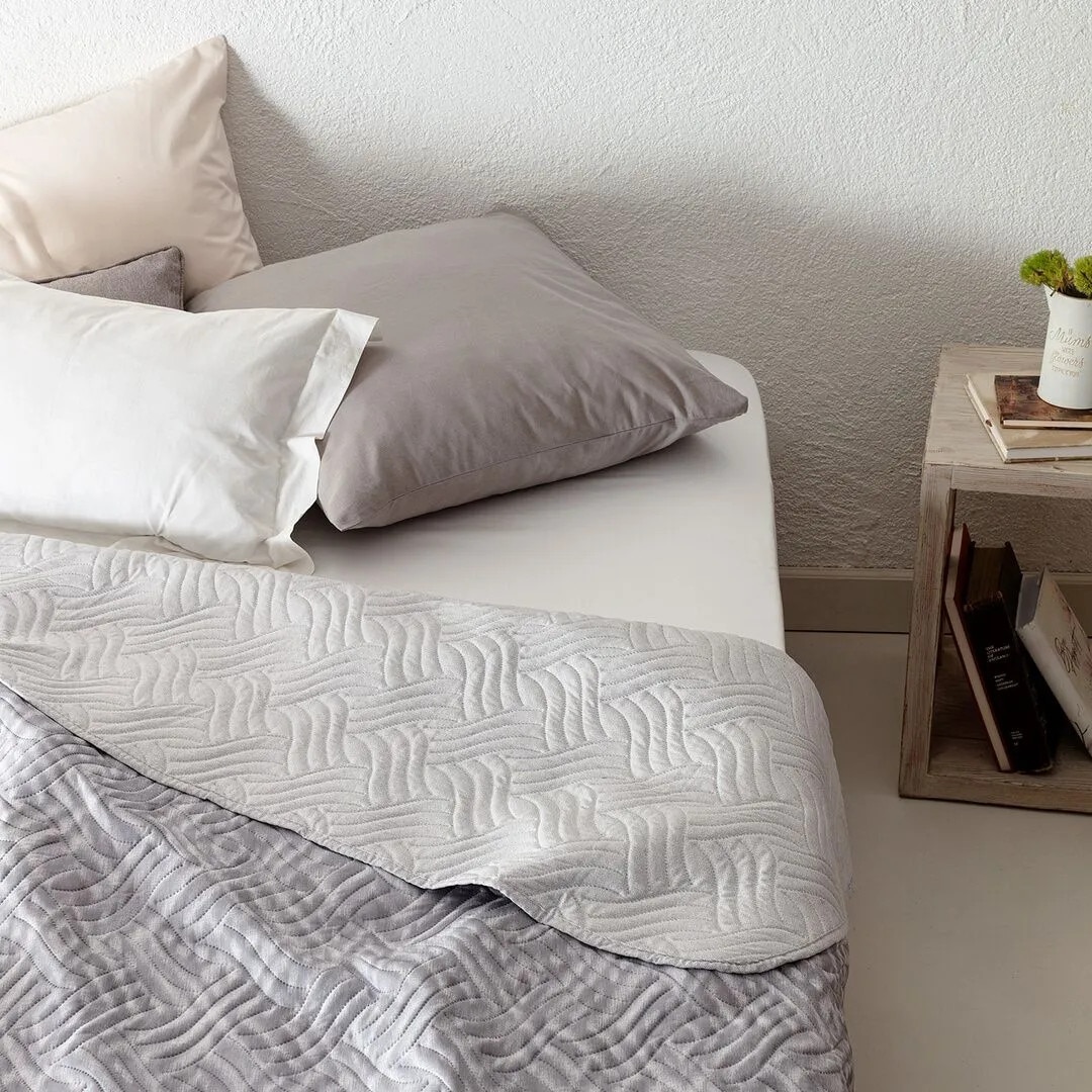 Cuvertura King Size Madame Coco, gri, 240x260 cm, 100% poliester