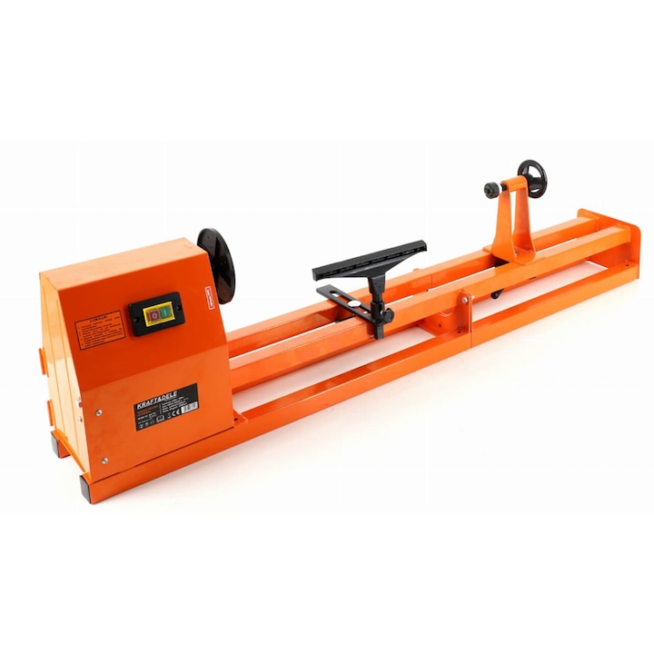 Strung de banc pentru lemn, viteza reglabila, 650 W, 220V, 1000 mm, Kraft