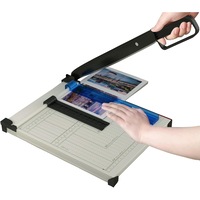 Masina taiat Hartie Trimmer, lynker, Taiere Manuala, Dimensiuni Acceptate A4, B5, A5, B6, B7, ghilotina hartie A4 cu maner, design anti-alunecare, taiere precisa, pentru birou si scoala