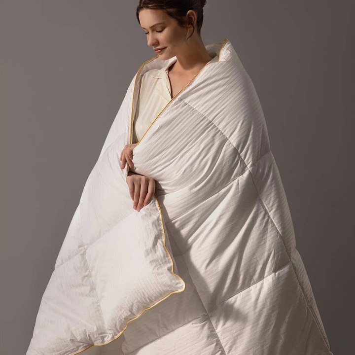 Madame Coco Navarre egyszemélyes takaró, nanoszálas, fehér, 155x215cm