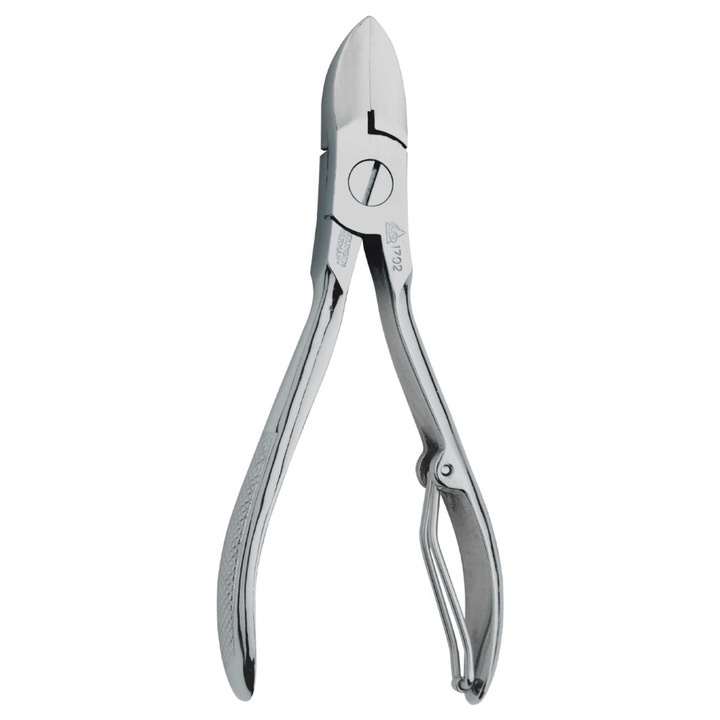 Cleste profesional pentru manichiură Erbe Solingen, inox, 10,5 cm, pentru unghii groase