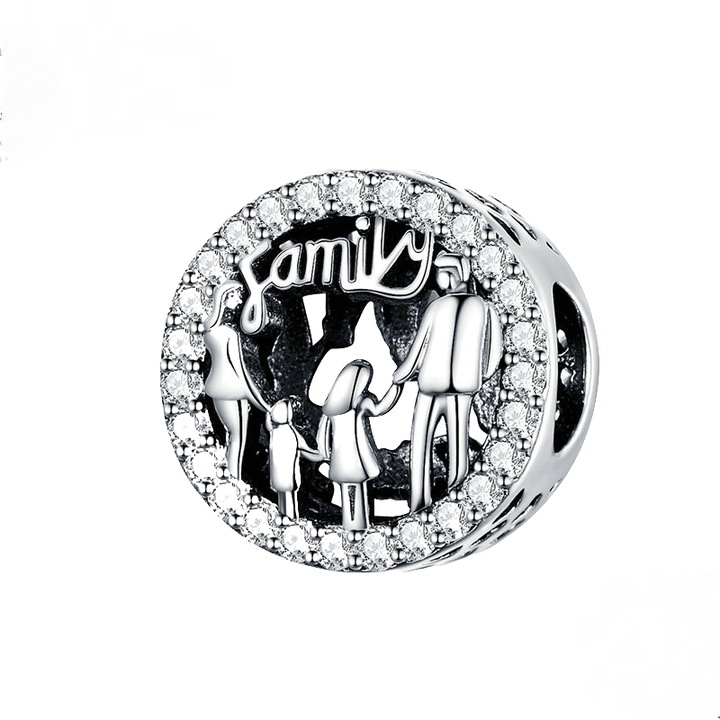 Bijuterie dama, Charm compatibil Pandora, Argint 925, SCC1184