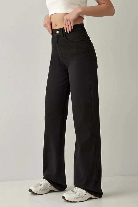 Дамски дънки HiCCUP, деним, Черен