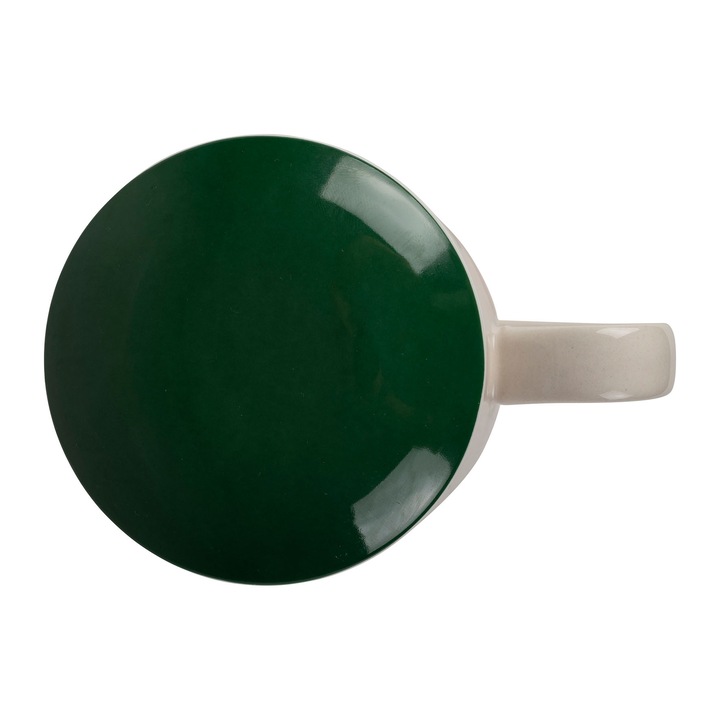 Cana cu infuzor si capac - Elephant, Ceramica, Maro