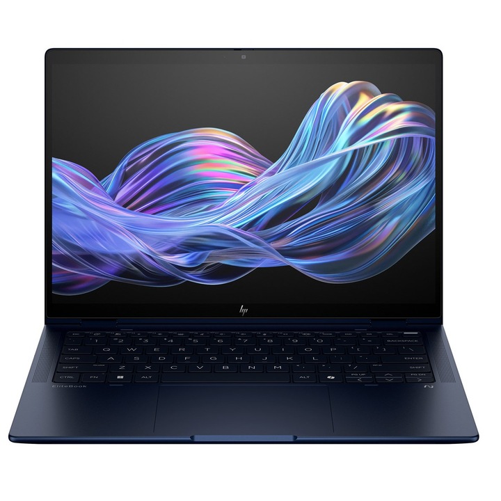 Laptop HP EliteBook X Flip G1i hibrid (2 az 1-ben), 14" 2.5K érintőképernyő, Intel® Core™ Ultra 7 258V akár 4.8 GHz, 32 GB RAM LPDDR5x 8533, 1 TB SSD, Intel® Arc Graphics, Windows 11 Pro, kék 1 TB