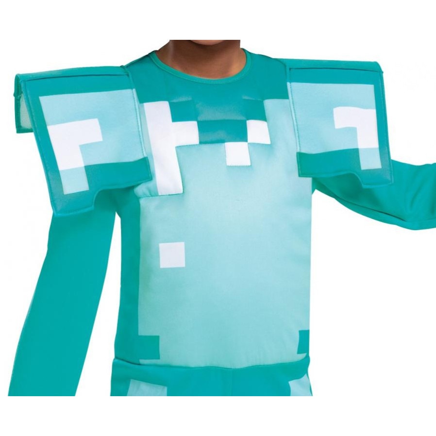 Costum Armor Fancy - Minecraft, marimea M (7-8 ani) - eMAG.ro