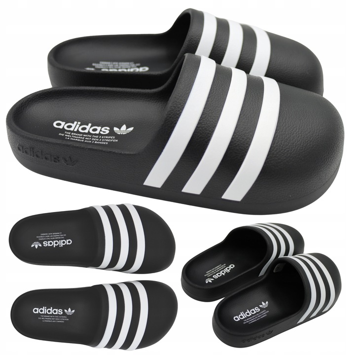 Unisex/Lifestyle, Adidas Originals, Adifom Adilette Hq7218, Min. 50% Materiale Regenerabile, Negru