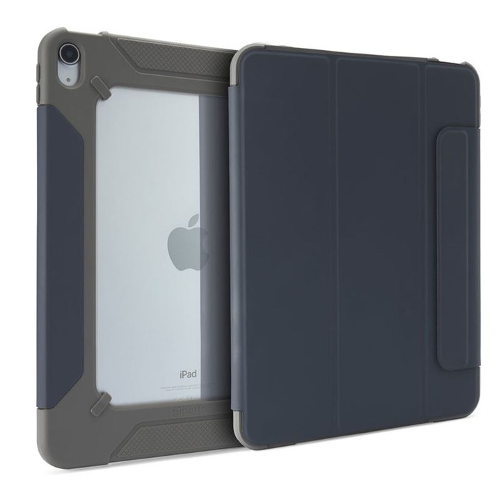 Pipetto Shield 360 fokos fóliás tok iPad A16/iPad 2022 készülékkel kompatibilis, sötétkék