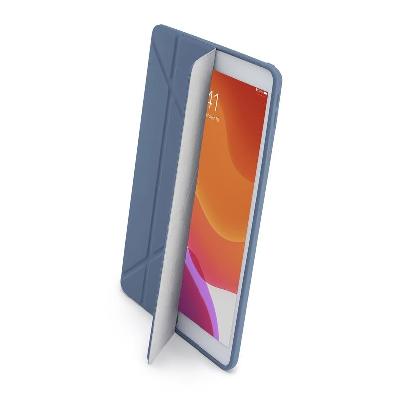 Husa Pipetto Origami No1 Original, iPad 10.2 inch 2021/2020/2019, Albastru