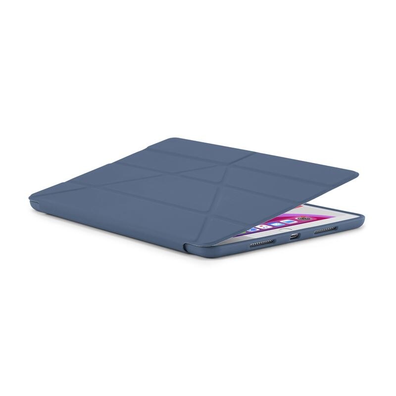 Husa Pipetto Origami No1 Original, iPad 10.2 inch 2021/2020/2019, Albastru