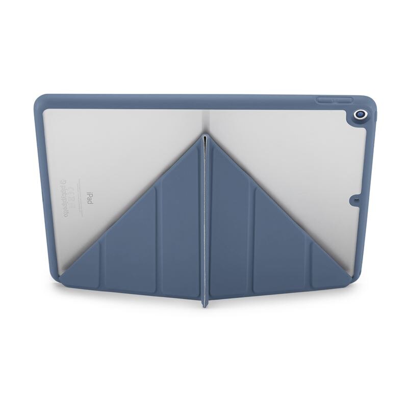 Husa Pipetto Origami No1 Original, iPad 10.2 inch 2021/2020/2019, Albastru