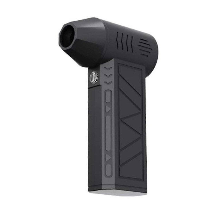 Kompakt turbó fúvó, fekete, 7.4V, 2500mAh x2, 27x50x69 perc üzemidő
