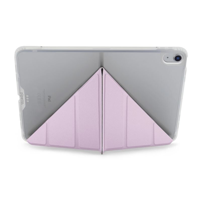 Husa Pipetto Pipetto Origami No1 Original compatibila cu iPad Air 13 inch M3 2025/M2 2024, Metallic Purple