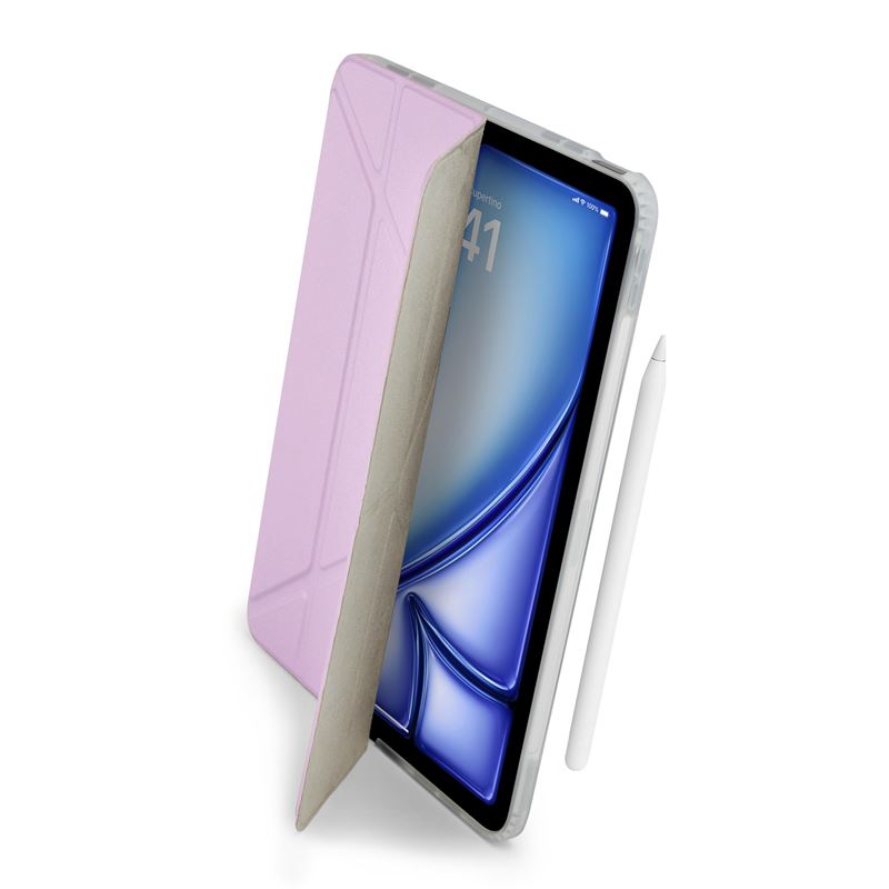 Husa Pipetto Pipetto Origami No1 Original compatibila cu iPad Air 13 inch M3 2025/M2 2024, Metallic Purple
