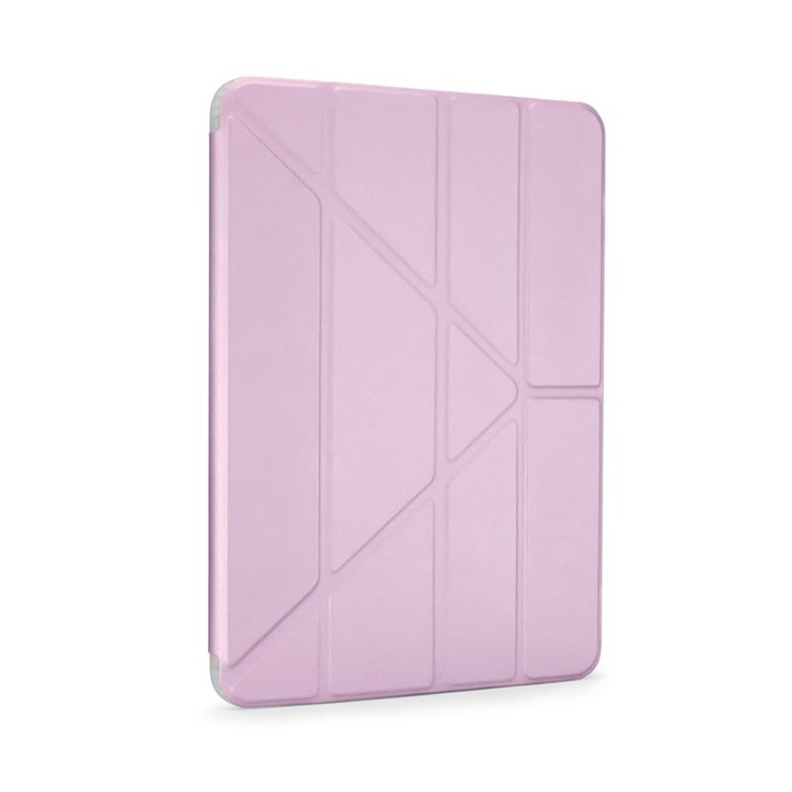 Оригинален калъф Pipetto Pipetto Origami No1, съвместим с iPad Air 13 инча M3 2025/M2 2024, металик лилав