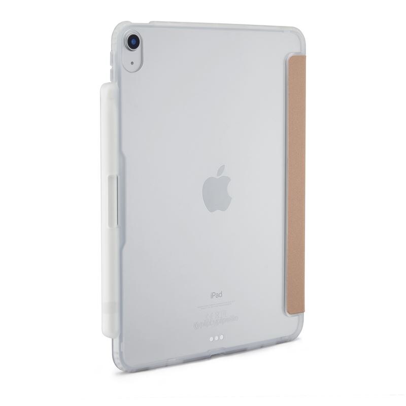 Husa tableta Pipetto Origami No3 compatibila cu iPad 10.9 inch 2022, Rose Gold