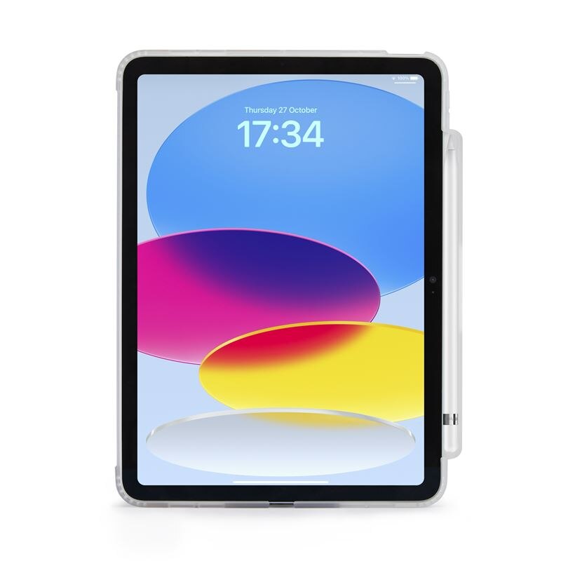 Husa tableta Pipetto Origami No3 compatibila cu iPad 10.9 inch 2022, Rose Gold