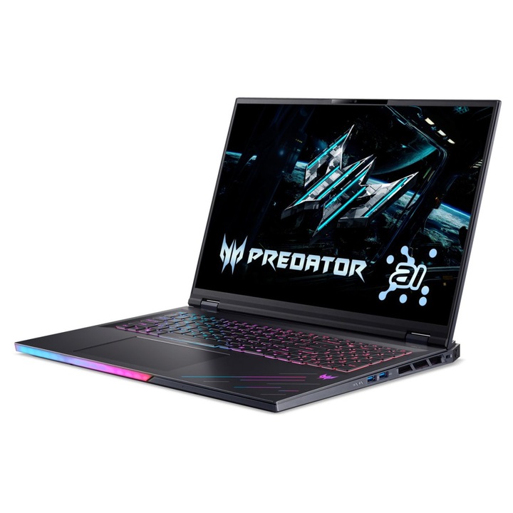 Laptop Acer Gaming Predator Helios 18 AI PH18-73-96HZ, 18 Inch (45.72 ...