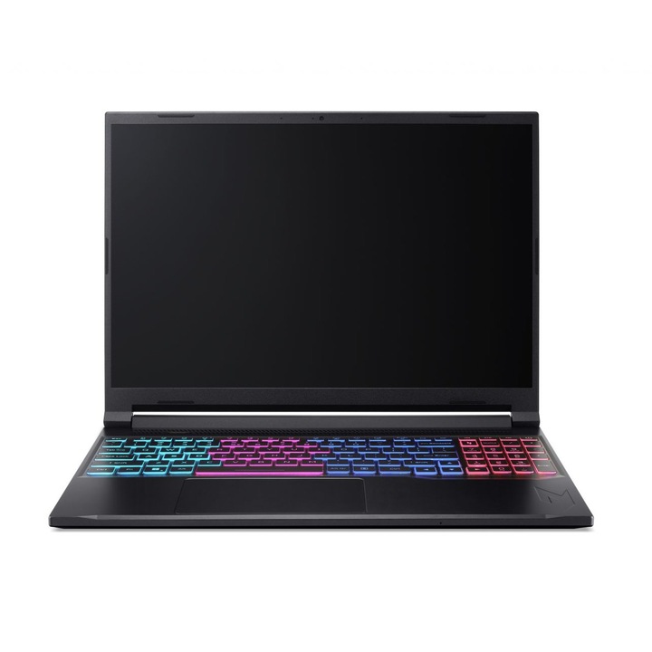 Acer Nitro V 16S Ai ANV16S-41-R7QH laptop, 16 hüvelykes 1920 x 1200, AMD 260 8 C / 16 T, 3.8 GHz - 5.1 GHz, 8 MB 16 MB gyorsítótár, 16 GB DDR5, 1 TB SSD, Nvidia GeForce RTX 5060, Operációs rendszer nélkül, Fekete