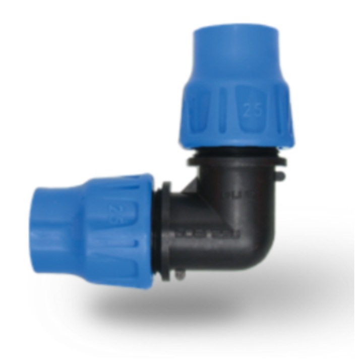 Cot compresiune pentru teava PEHD, Q20 mm, Poelsan