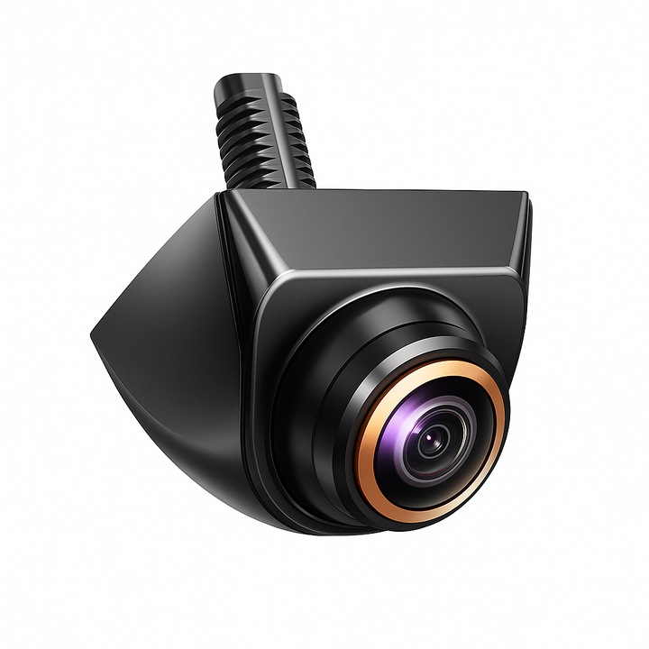 Camera Auto Marsarier Universala, AutoREY®, Full HD 1080P, AHD Si CVBS, Unghi Reglabil 360°, Waterproof IP68, Metal Rezistent, Compatibila PAL Si NTSC, Vedere Nocturna, Tensiune 12V-24V, Instalare Usoara, Imagine Clara Si Stabila