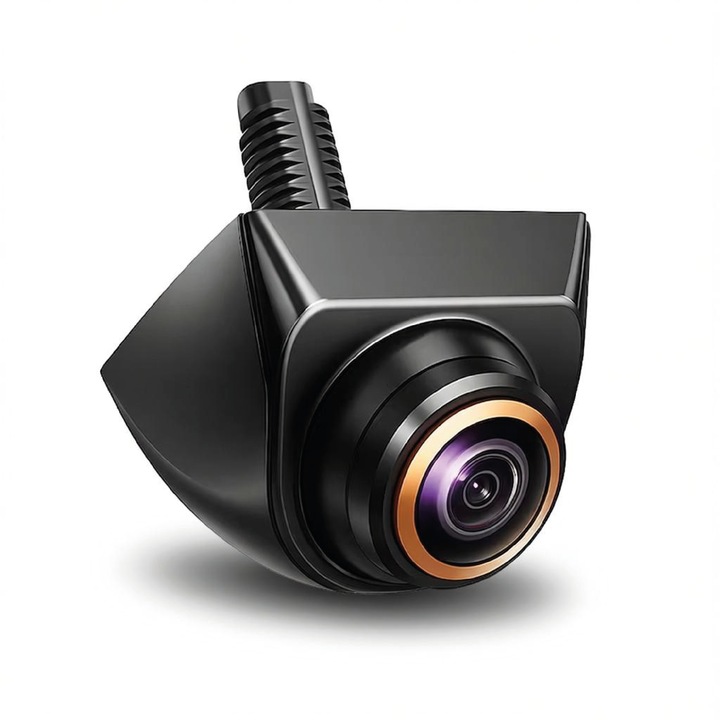Camera Marsarier Auto, AutoREY®, Full HD 1080P, AHD CVBS, Unghi Reglabil 360°, Montaj Universal, Carcasa Metalica Rezistenta Anti Soc, Waterproof IP68, Compatibila PAL NTSC, Vedere Nocturna, Alimentare 12V-24V, Sistem Imagine Stabil, Camera Auto, Negru