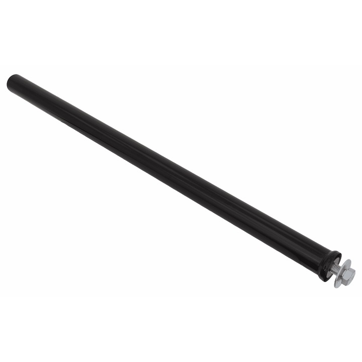 Tubulatura Pentru Fixarea Aripii, Domar, Dk8022, Otel, Vopsit Electrostatic, Filet Exterior M16, Constructie Dreapta, 800 x 42 mm, Negru