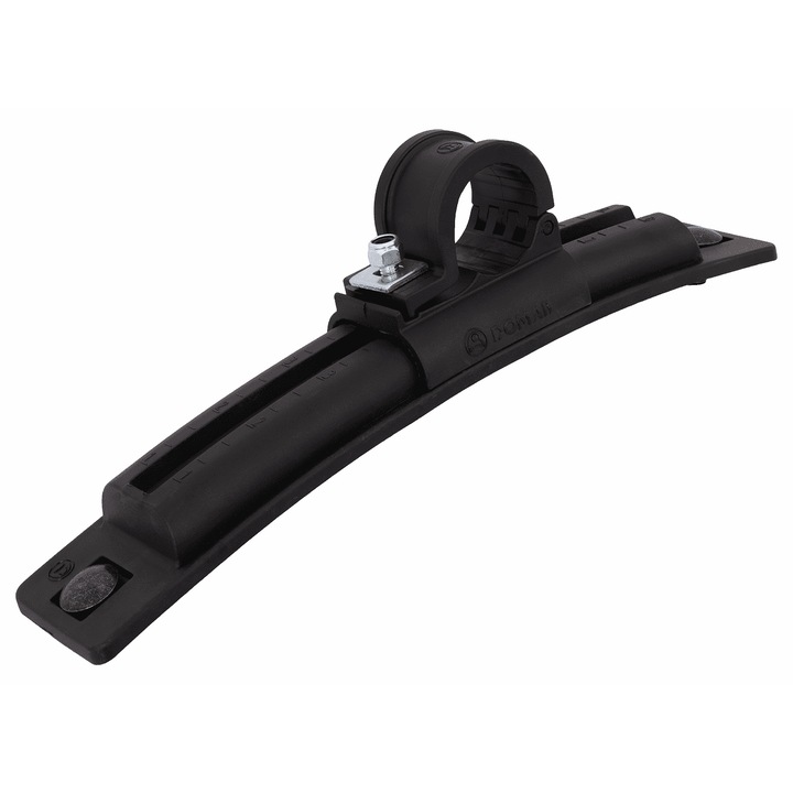 Suport De Montare, Domar, Dk8146, Reglabil, Rezistenta La Coroziune, Umiditate Si Daune Mecanice, Sistem Special De Montare Rapida, Fabricat Din Plastic De Inalta Calitate, 360 x 68 x 42 mm, Negru