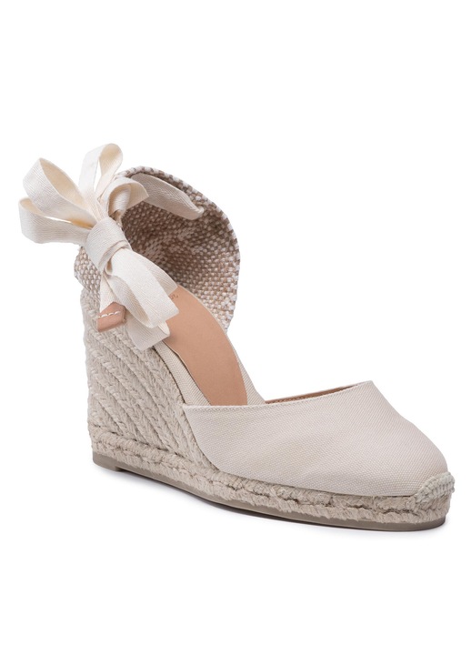 Castaner női espadrillák, 20962203, Textil, 40 EU, Bézs