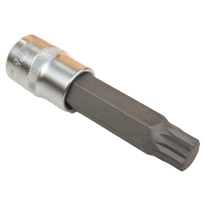 Bit Spline M6 din Oel S2, adaptor 1/2 inch, 140mm, Precizie XZN pentru Lucrari Diverse