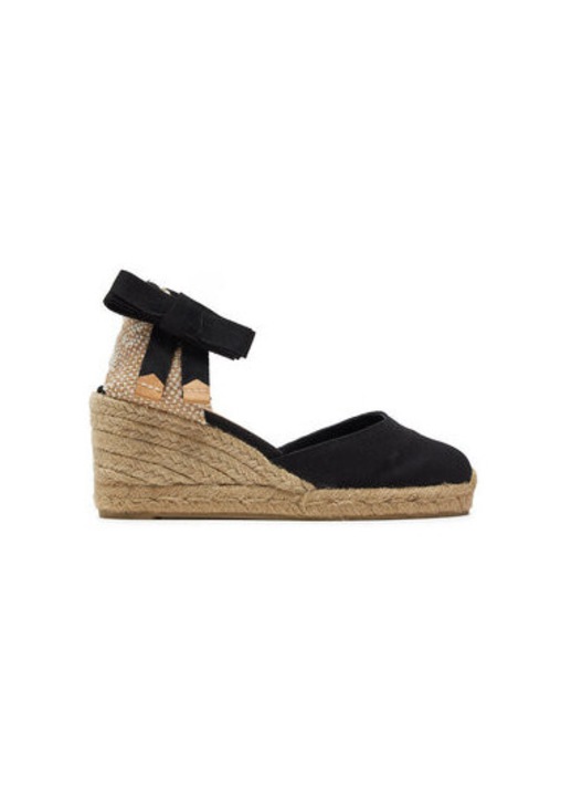 Castaner női espadrilles, 20964, textil, 39 EU, fekete